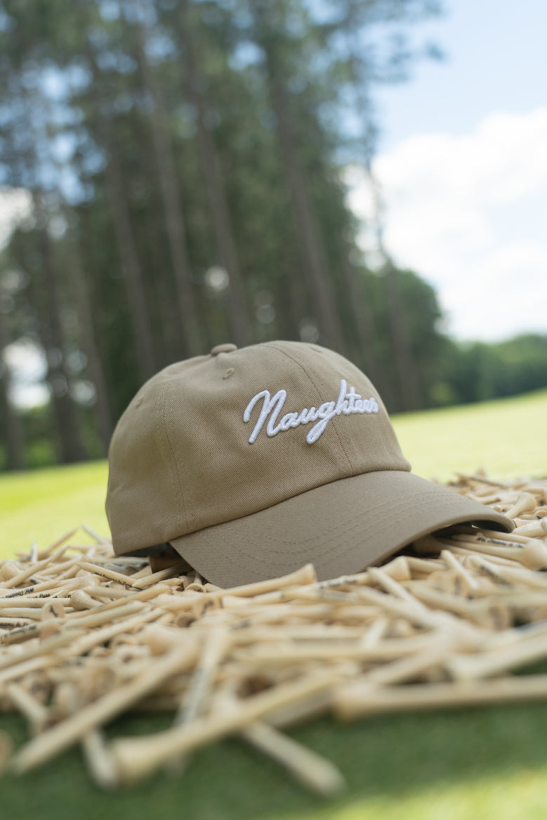 Naughtees Dad Hat Khaki