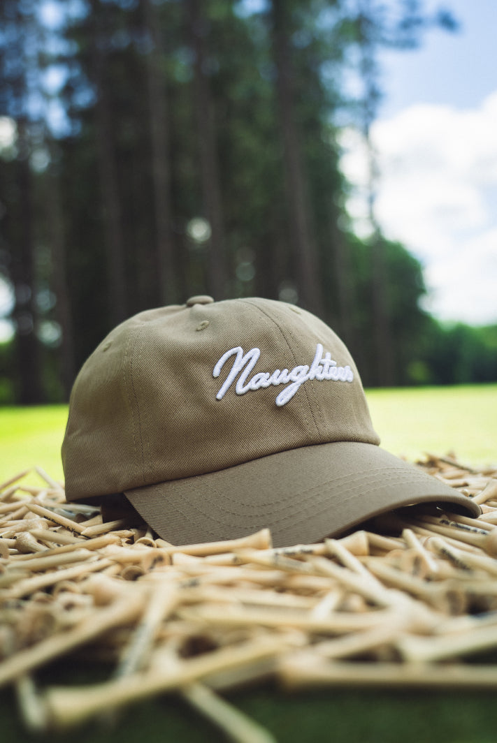 Naughtees Dad Hat Khaki
