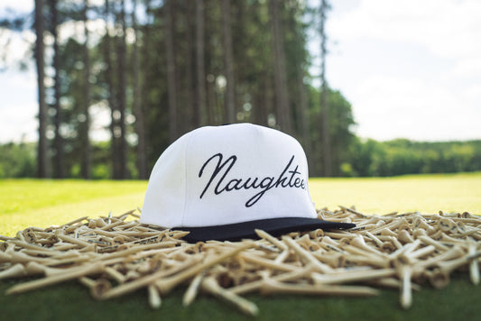 Naughtees High Crown Snapback Hat