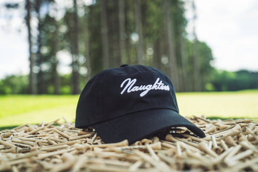 Naughtees Dad Hat Black