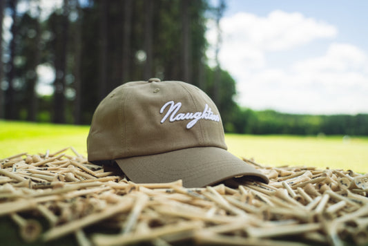 Naughtees Dad Hat Khaki